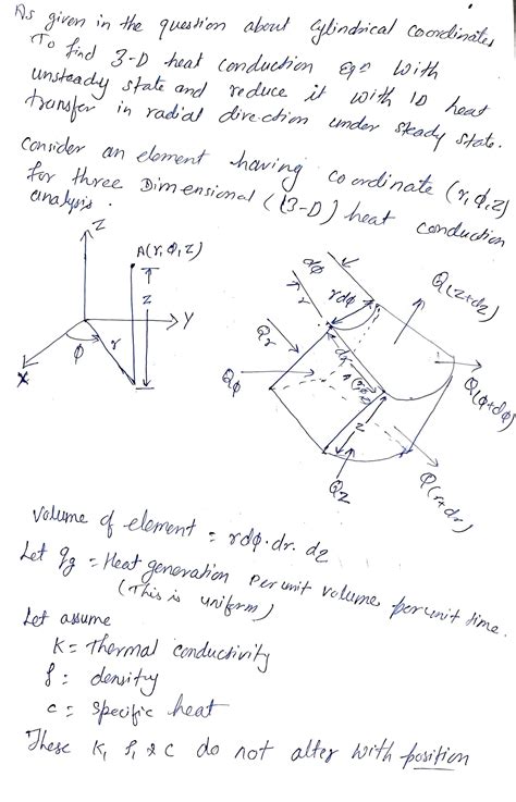 Heat Conduction Equation In Cylindrical Coordinate System - Tessshebaylo