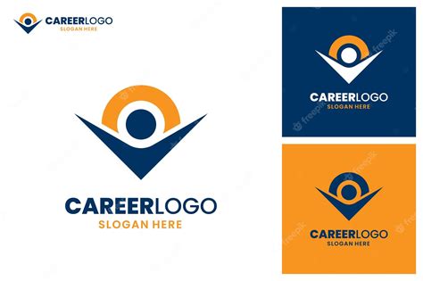 Premium Vector | Career logo design template business success modern symbol vector illustration