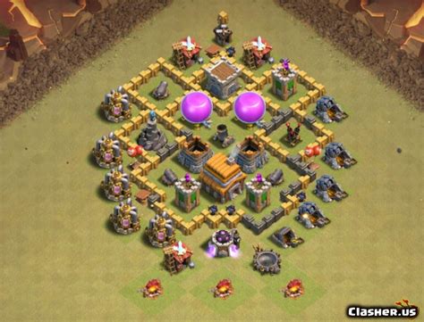 [Town Hall 5] TH5 Farm/Trophy base #54 [With Link] [6-2020] - Farming Base - Clash of Clans ...