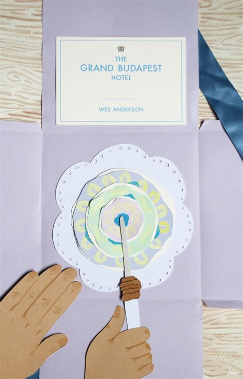 The Grand Budapest hotel - book cover on Behance