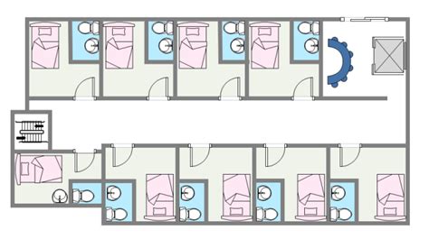 Small Hotel Floor Plan - floorplans.click