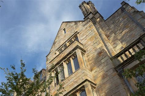 Yale University Campus Buildings Stock Image - Image of gothic, street: 66909785