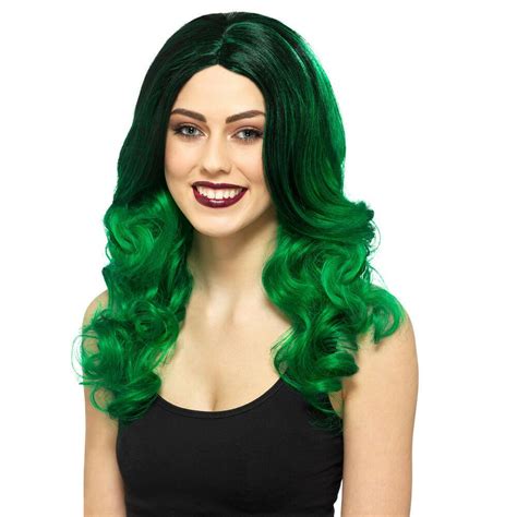 Claire's Womens Hair Accessorie Enchanting Green Halloween Wig Costumes One Size | eBay ...