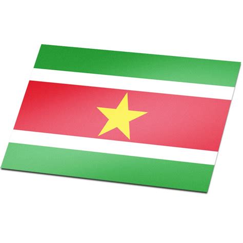 Vlag Suriname kopen? - Stickermaster