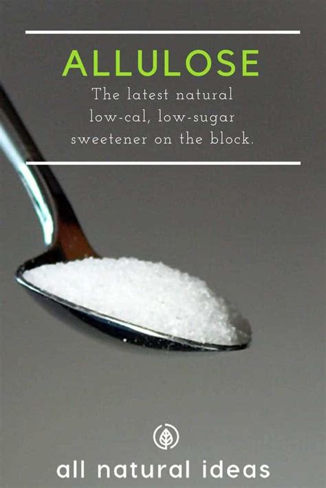 Allulose Sugar: A Better Low Carb Sweetener? | All Natural Ideas