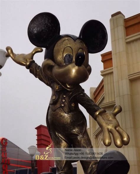 A Mickey Mouse sculpture for outdoor garden decoration | Custom made