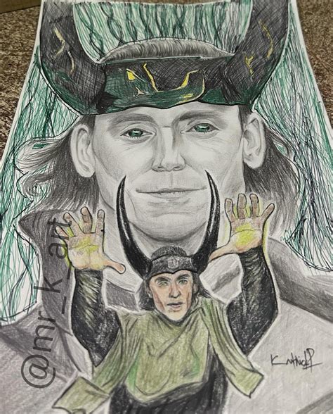 Loki fan art : r/Marvel