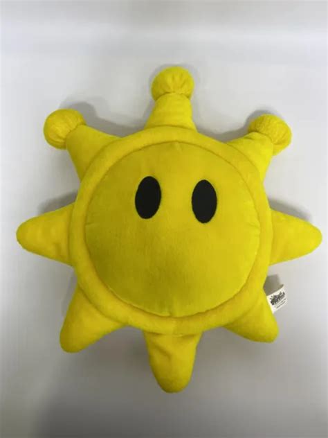 RARE SHINE SPRITE Plush 14" Super Mario Sunshine 2002 Japan Prize Doll ...