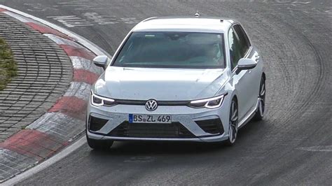 Manual VW Golf 8R Testing on the Nurburgring - YouTube