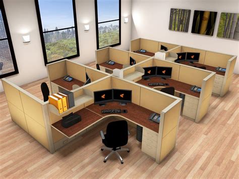 Office Workstation Furniture - Cubicle Workstations - Cubicle Systems