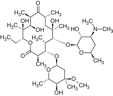 Erythromycin, Macrolide antibiotic (CAS 114-07-8) (ab141205) | Abcam