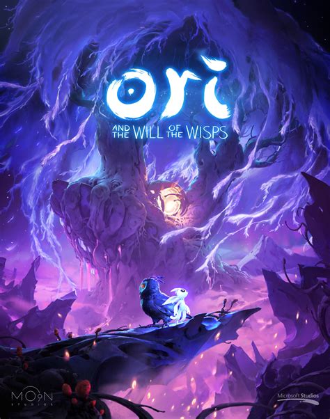 ArtStation - Ori and the Will of the Wisps - Cover Art, Leonid Koliagin | Cover art, Keys art, Art