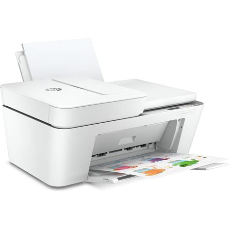 HP Deskjet 4155e Wireless Inkjet Multifunction Printer - Color - White - Copier/Mobile Fax ...