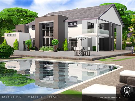 Pralinesims' Modern Family Home