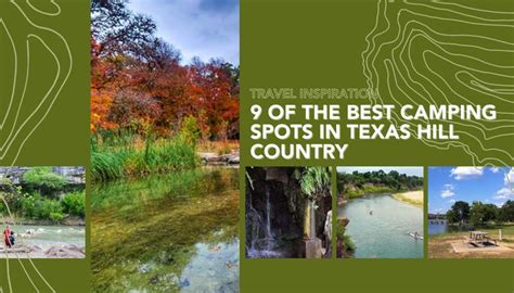 9 of the Best Camping Spots in Texas Hill Country - RVshare.com in 2021 | Camping spots, Texas ...