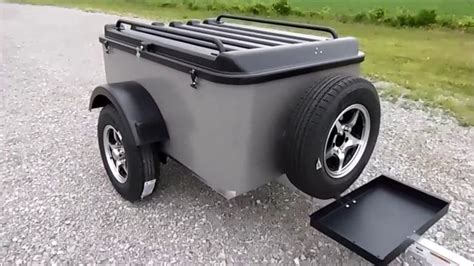 Inexpensive Small Cargo Trailer Walkthrough- Vacationer Model | Small cargo trailers, Towing ...