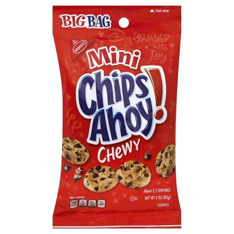 Mini Chips Ahoy! Chewy Chocolate Chip Cookies, Gears 5 Edition, Free In-Game Content, 12 Big ...