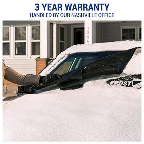 FrostGuard Plus Winter Windshield Cover with Built-in Security Panels ...