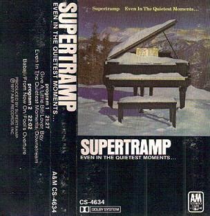 Supertramp – Even In The Quietest Moments... (1977, Cassette) - Discogs