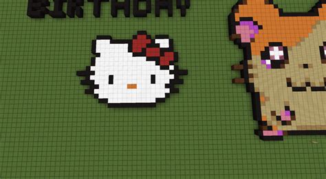 Hello Kitty pixel art by 8BitBluBlu on DeviantArt