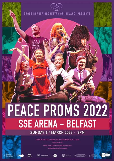 Poster – Belfast 2022 – Cross Border Orchestra of Ireland | Peace Proms