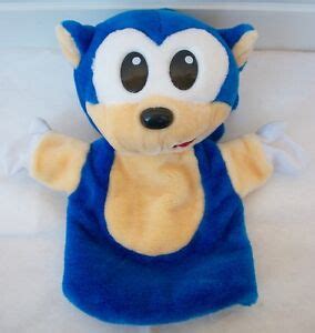 Sega Sonic The Hedgehog Sega World Sydney Hand Puppet Plush 1997 RARE Segaworld | eBay