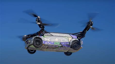 Xpeng Electric Flying Car Gets A New Design And Made First Flight ...