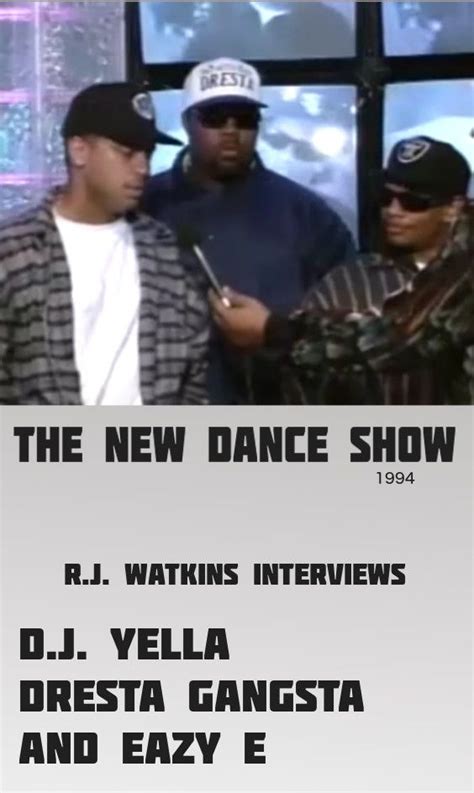 R.J. Watkins interview with Eazy E DJ Yella and Gangsta Dresta | Dj, Interview, Gangsta