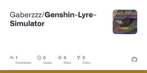 GitHub - Gaberzzz/Genshin-Lyre-Simulator