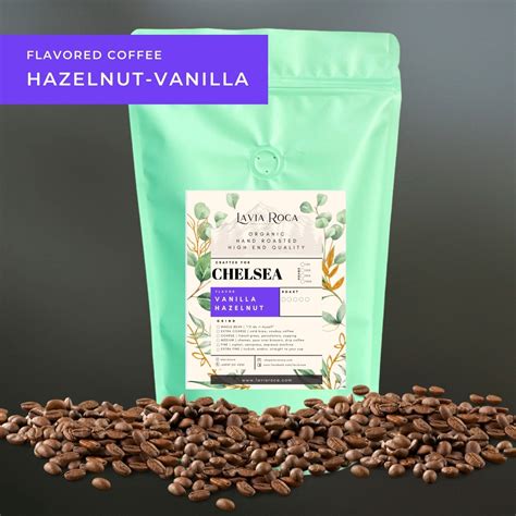 HAZELNUT VANILLA | FLAVORED COFFEE | Beans or Ground | 125g 250g 500g ...