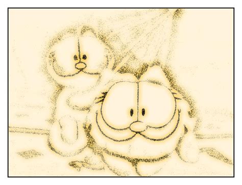 Garfield and Nermal by Chente28 on DeviantArt