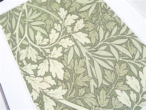 William Morris Sage Green Botanical Wallpaper Pattern 2 Archival ...