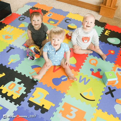 Baby Foam Play Mat with Fence (36 Foam Tiles) - Ashtonbee