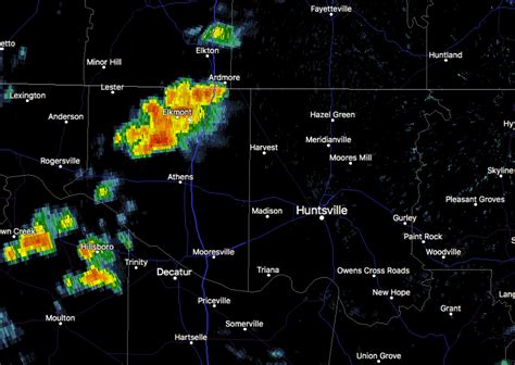 Strong Storm Affecting Madison & Limestone Counties : The Alabama Weather Blog