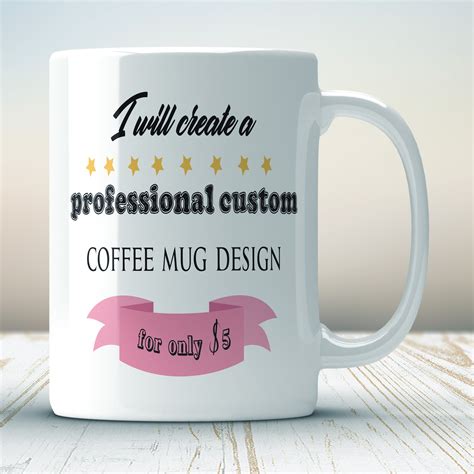 Create Beautiful Custom Mug Design Bundle for $5 - SEOClerks