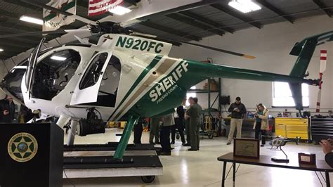 Fresno County Sheriff's Office receives new helicopter | KMPH