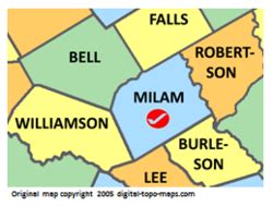 Milam County, Texas Genealogy • FamilySearch