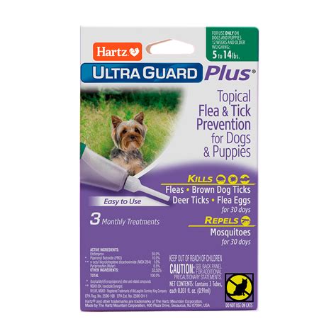 Hartz® UltraGuard Plus® Topical Flea And Tick Prevention For Dogs And Puppies Hartz ...