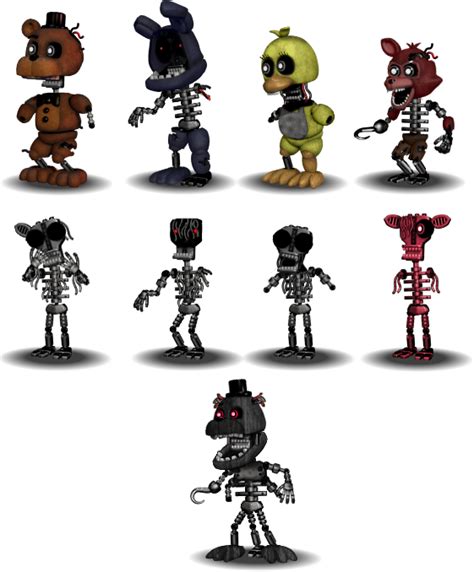 Adventure The Joy of Creation Animatronics by BlackiieFimose on DeviantArt