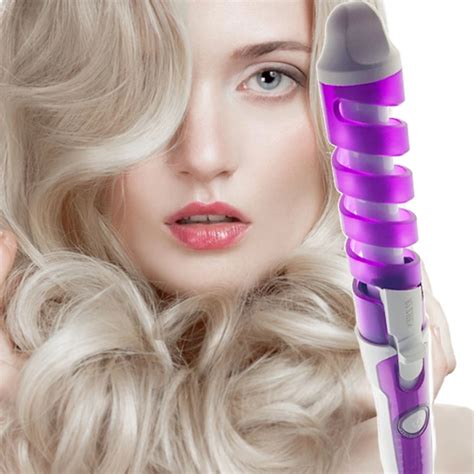 HOT! Magic Pro Perfect Hair Curlers Electric Curl Ceramic Spiral Hair ...