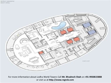 Lodha World Towers Floor Plan - floorplans.click