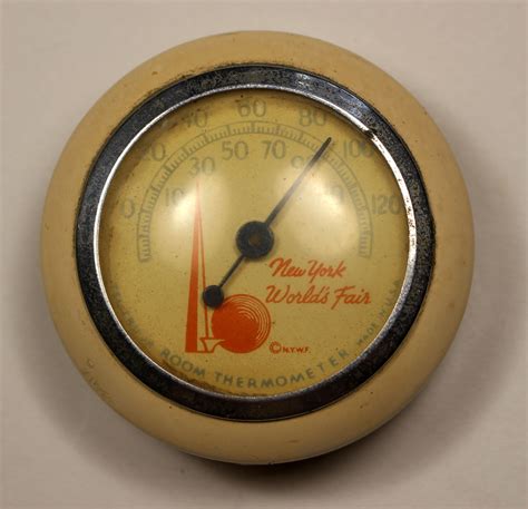 1939 New York World's Fair thermometer | World's fair, Classic accessories, World of tomorrow