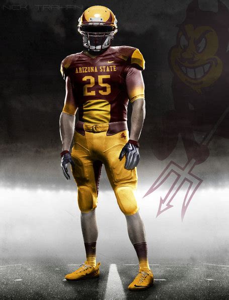 Sun Devil Alum Designs New Football Uniforms: House Of Sparky Exclusive ...