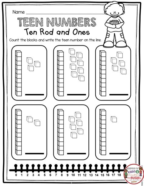 Tens And Ones Blocks Worksheet