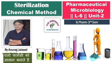 Chemical method of Sterilization || L-6 Unit-2 Microbiology - YouTube