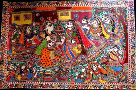 The Art of Madhubani Painting: History, Designs, Raw Materialand ...