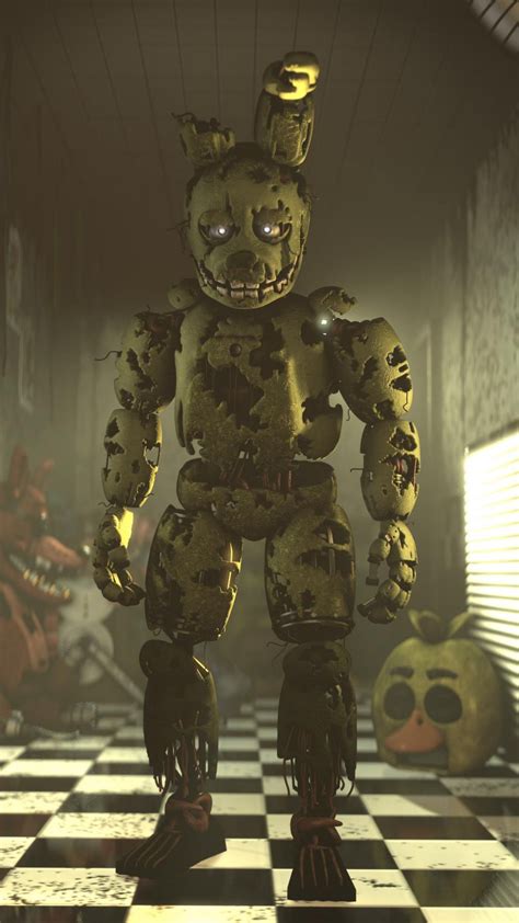 Springtrap by rhydonYT on DeviantArt | Fnaf wallpapers, Anime fnaf ...