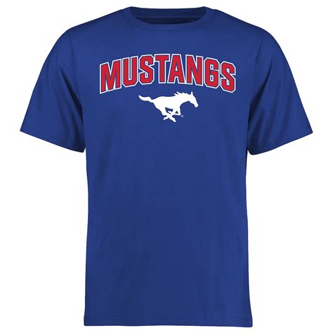 SMU Mustangs Royal Proud Mascot T-Shirt