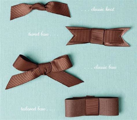 The Urban Scrapbook inc.: Bow Tying Tutorial