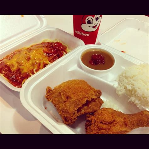 #jollibee #chickenjoy #spaghetti #rice | Food, Jollibee, Delish